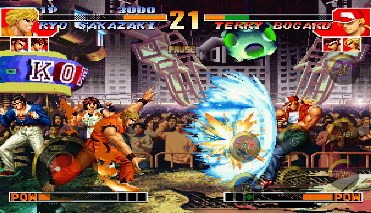 the king of fighter 97 android game