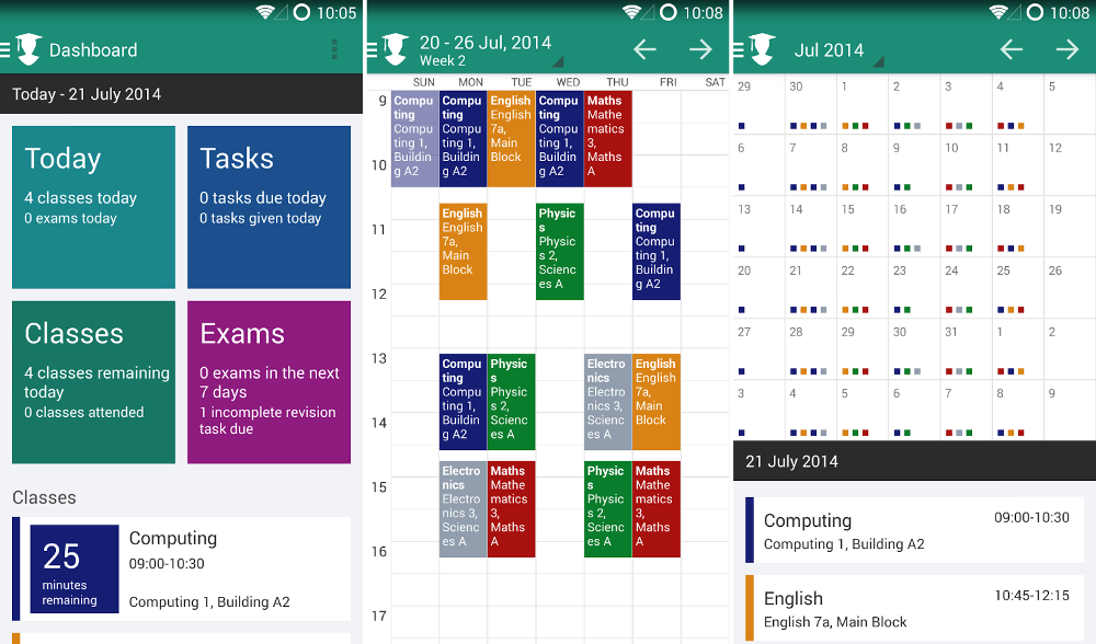 Класс task. Timetable приложение. Task 2014. My study Life. Mystudylife описание.