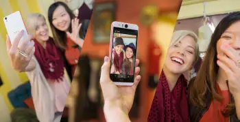 HTC Desire EYE selfies