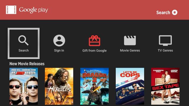 Roku Google Play Movies TV