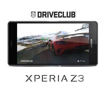 Sony Xperia Z3 DRIVECLUB offer