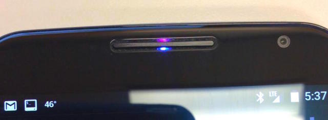 Nexus 6 Red Blue LED light