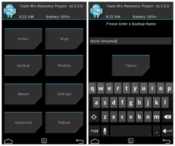 TWRP recovery