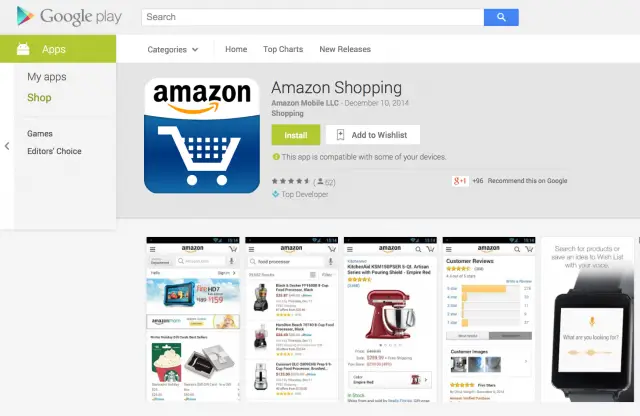 Amazon Shopping on Google Play