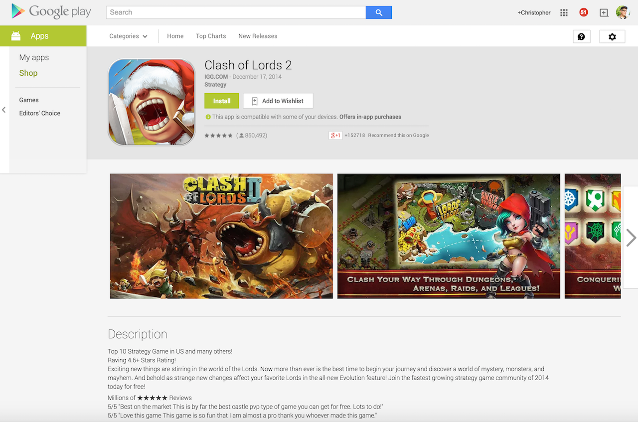 Android Apps by IGG.COM on Google Play