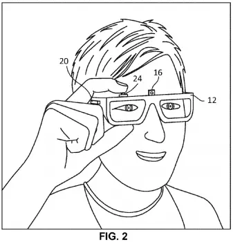 google glass prototype patent image 1