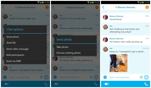 Skype 5.2 update Android