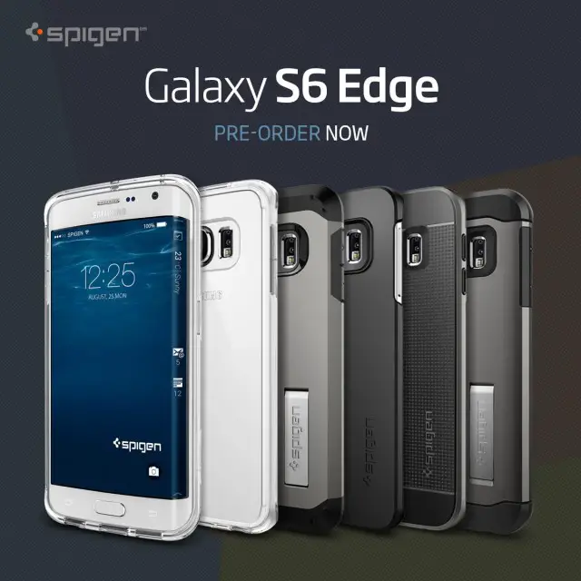 Spigen Samsung Galaxy S6 Edge cases