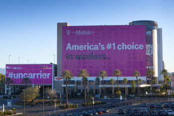 TMobile CES14_building_wrap