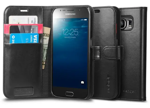 spigen galaxy s6 wallet case