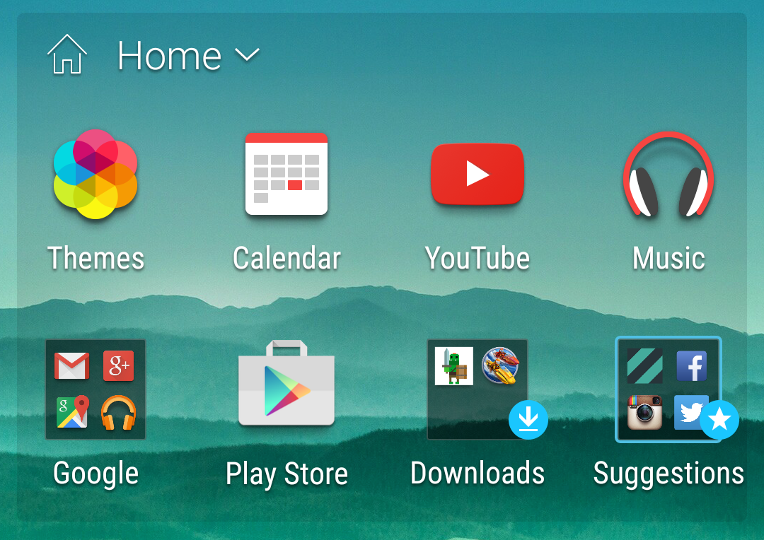 Sense home на htc что это