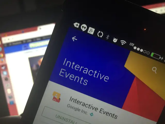 interactive events app