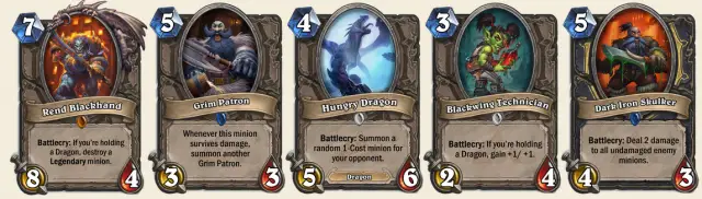 new hearthstone cards