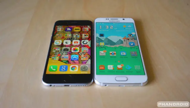 Galaxy S6 vs iPhone 6 DSC09431