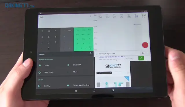 Android M tablet multi-window mode