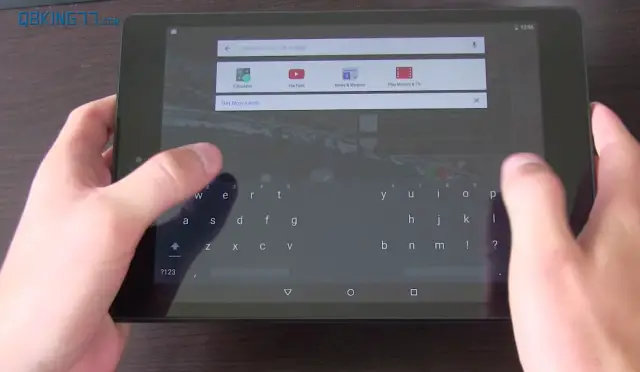 Android M tablet split keyboard