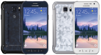 Samsung Galaxy S6 Active black white