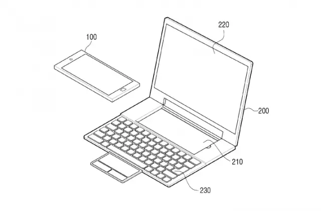 samsung laptop dock patent 1