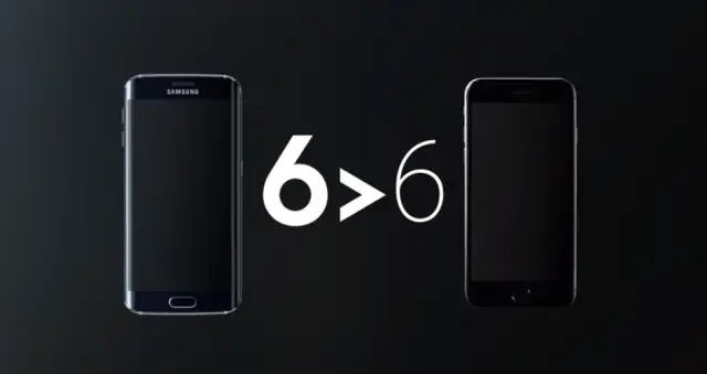 6 greater than 6 samsung iphone