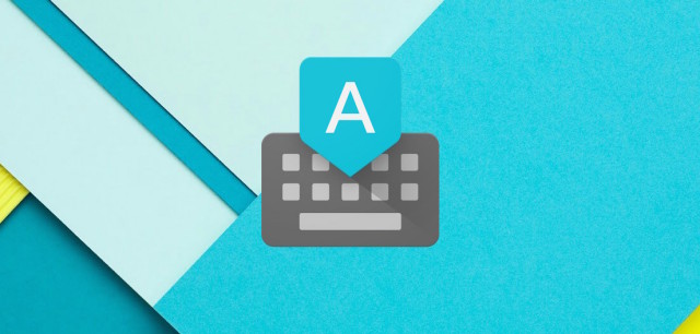 Android Google Keyboard icon background