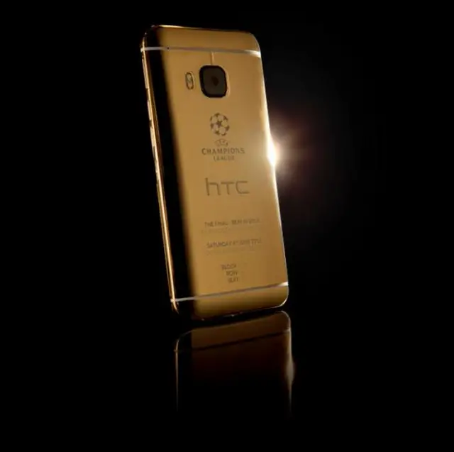 htc one m9 gold 1