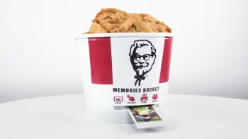 KFC Memories Bucket photo printer