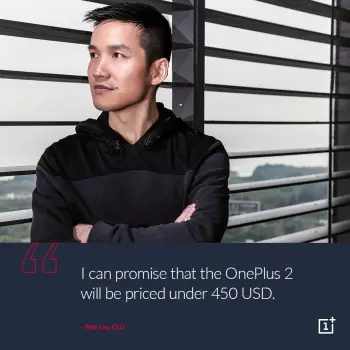 OnePlus 2 450 USD