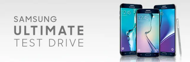 Samsung Ultimate Test Drive promo