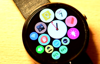 bubble watch face