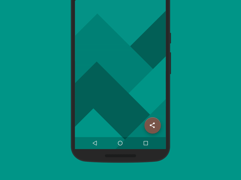 material design sharing concept