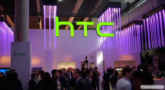 HTC logo booth