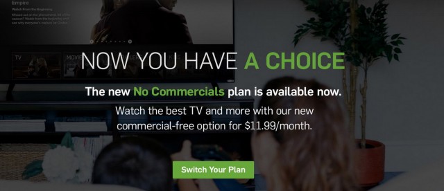 Hulu 12 dollar ad-free plan