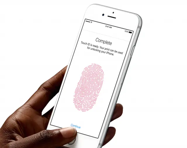 iPhone 6s fingerprint