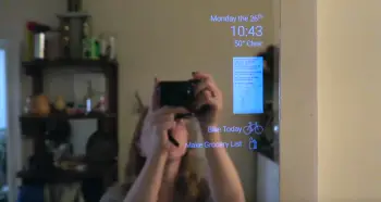 Android powered smart mirror from old tablet DIY