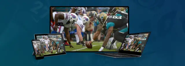 Stream out-of-market games with any NFL Sunday Ticket package