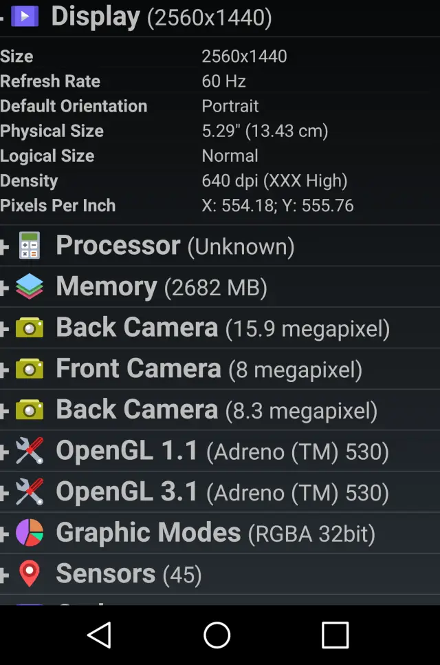 LG G5 leaked specs