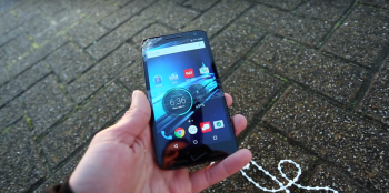 Motorola Droid Turbo 2 900ft drop test