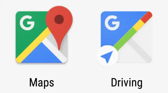 google maps as driving navigator