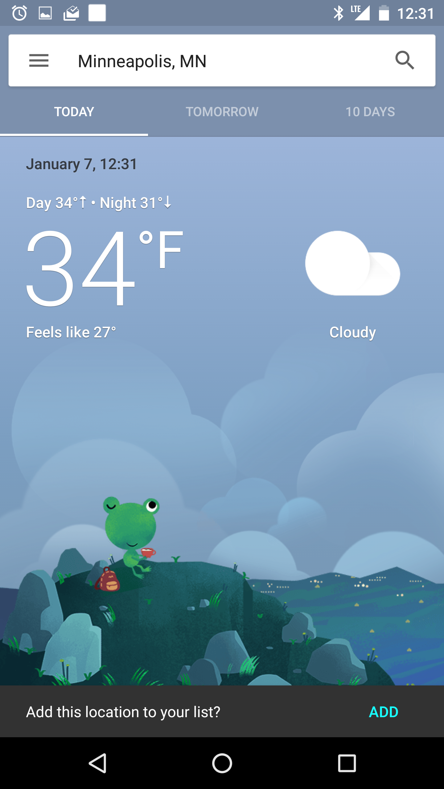 Google seems to be testing a beautiful new weather interface Phandroid