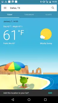 google now weather card today 4