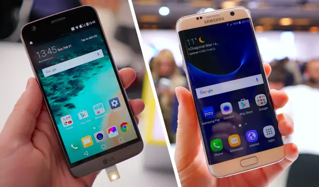 LG G5 vs Galaxy S7