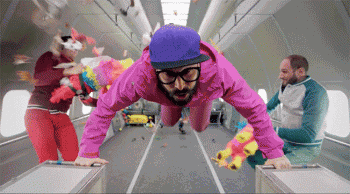 ok go upside down and inside out video