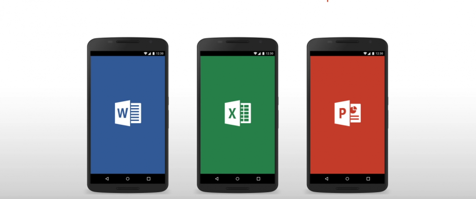 Microsoft Office Suite For Android 1600x670 