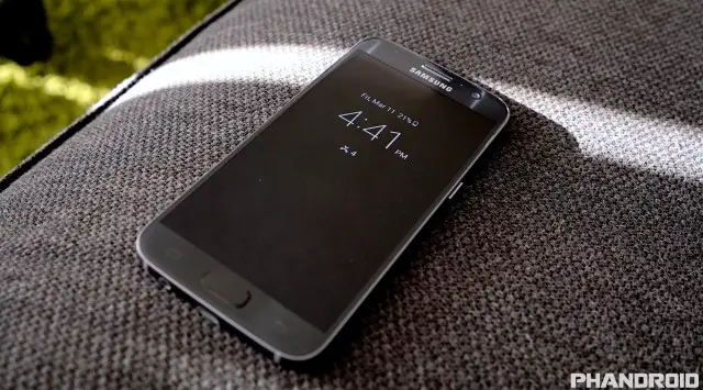 Samsung Galaxy S7 Always On Display DSC02087