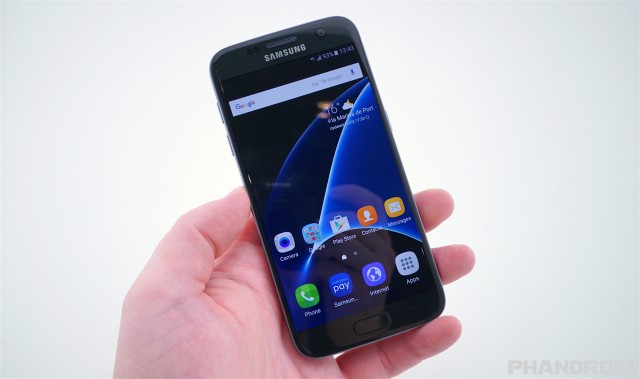 Samsung Galaxy S7 black onyx DSC01905
