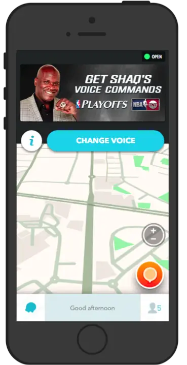 can i download voices for waze