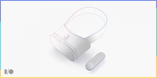 Google Daydream VR headset controller