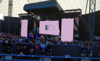 Google IO stage