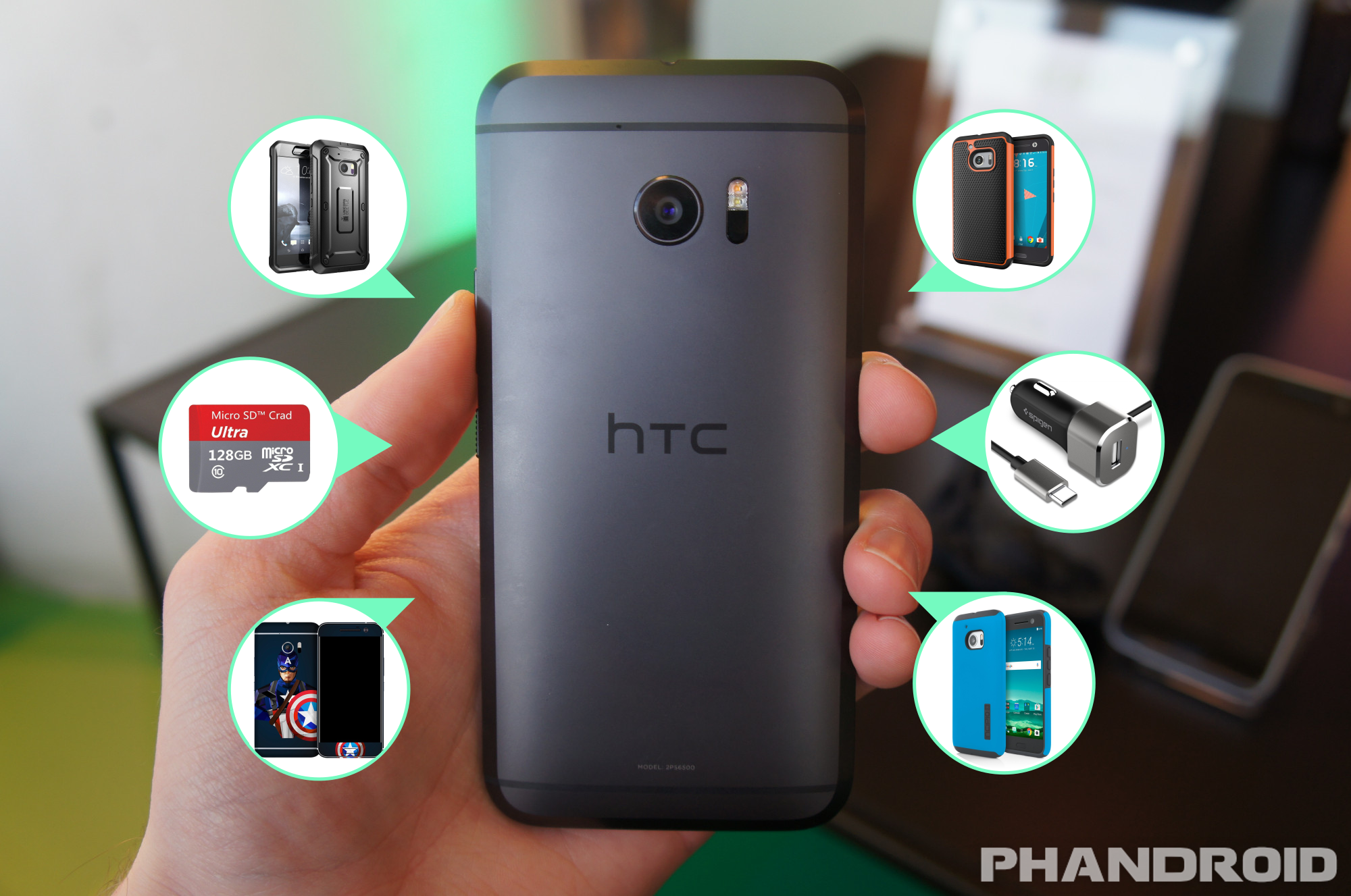 lade rivier Op risico Best HTC 10 cases, chargers, and accessories – Phandroid
