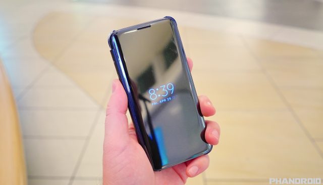 Samsung S-View case Galaxy S7 Edge DSC02290